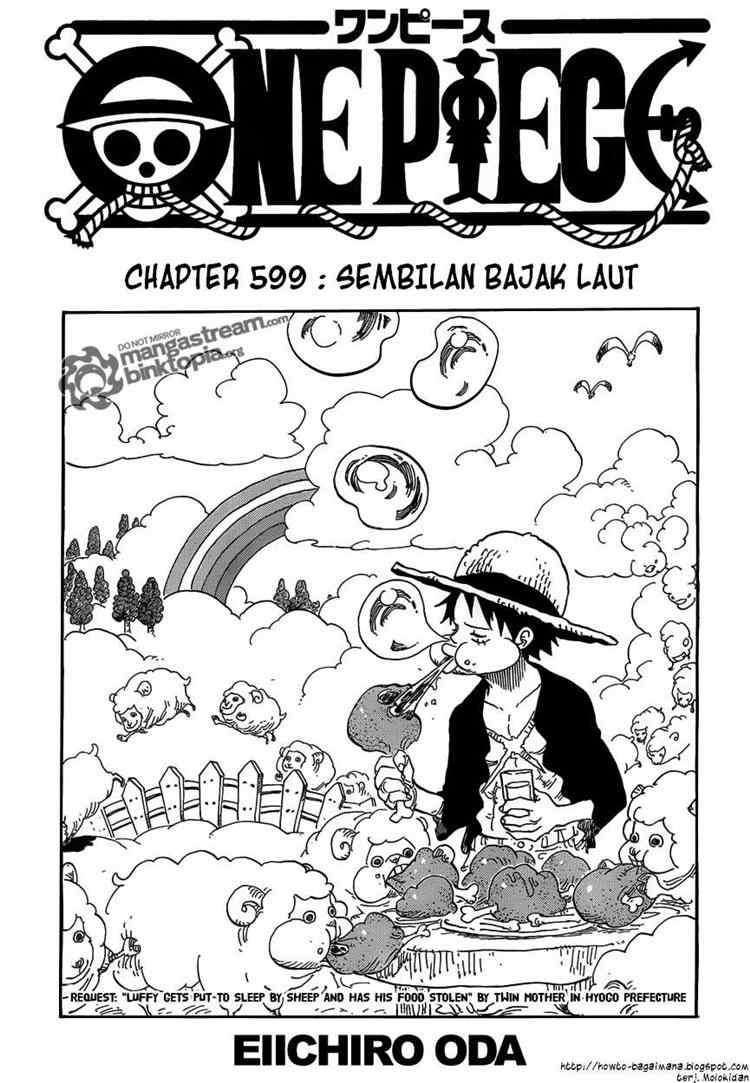 Komik One Piece - Chapter 599