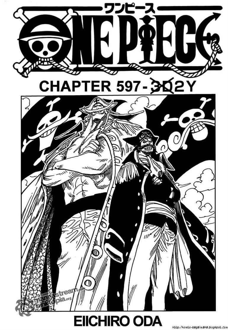 Komik One Piece - Chapter 597