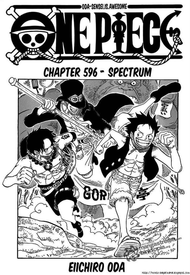 Komik One Piece - Chapter 596