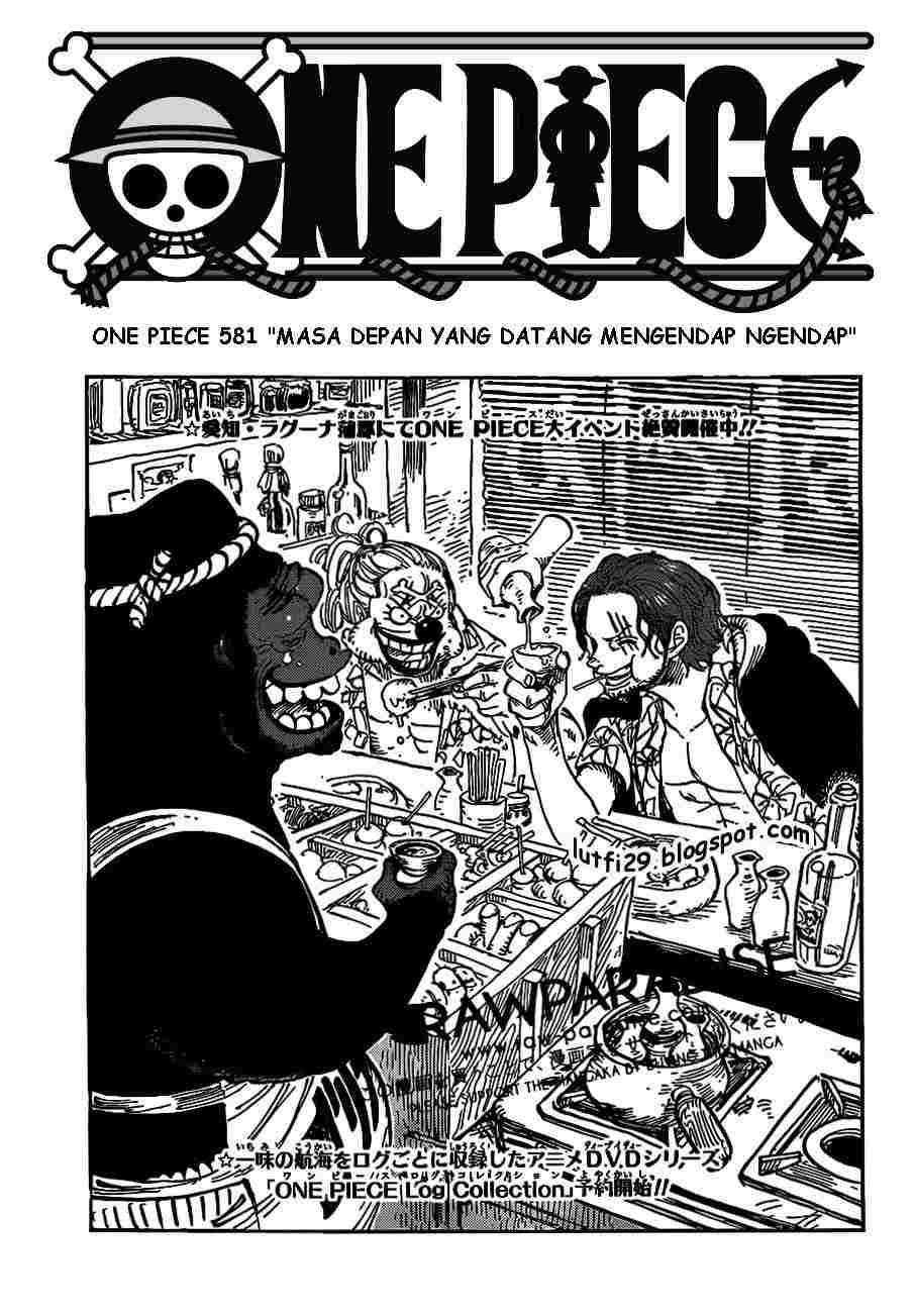 Komik One Piece - Chapter 581