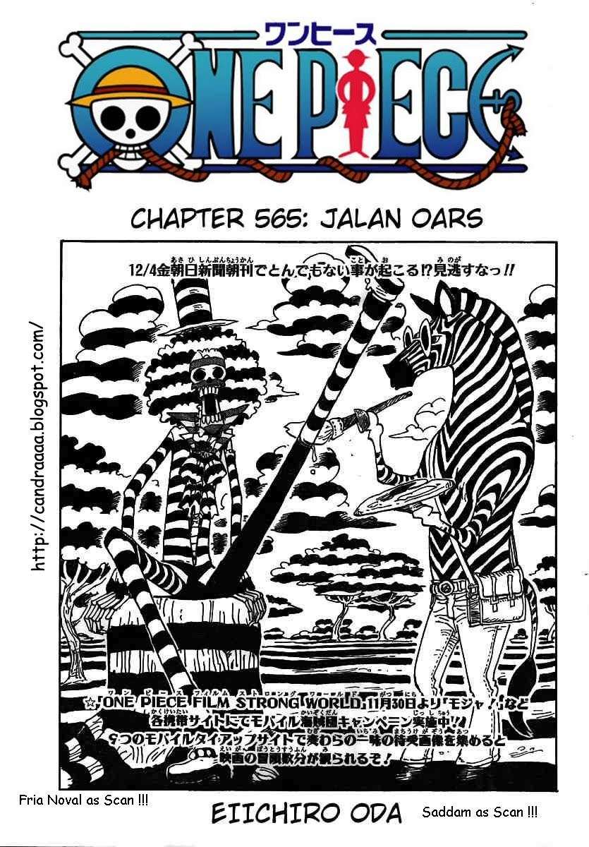 Komik One Piece - Chapter 565