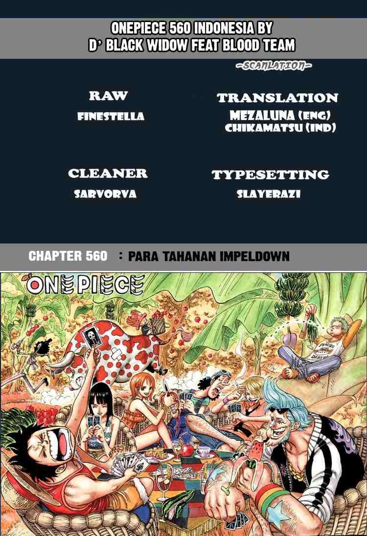 Komik One Piece - Chapter 560