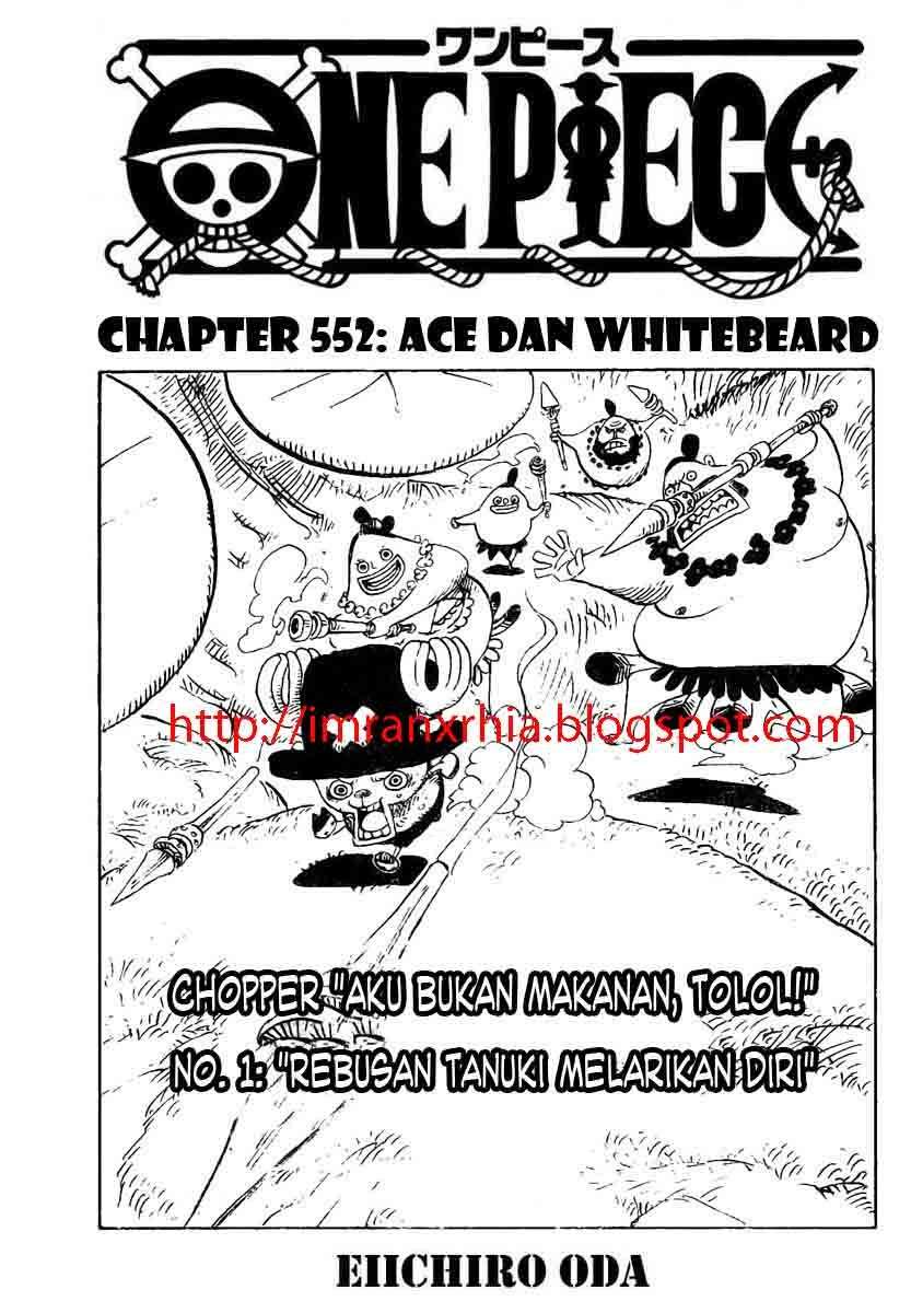 Komik One Piece - Chapter 552