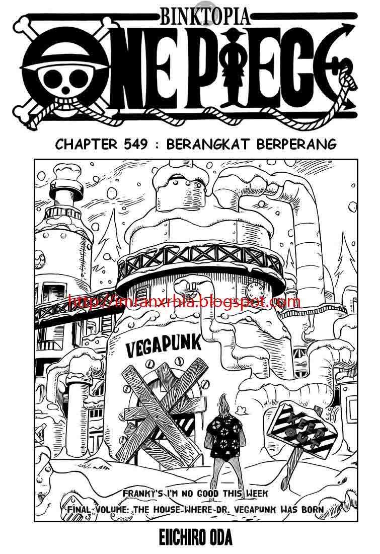Komik One Piece - Chapter 549