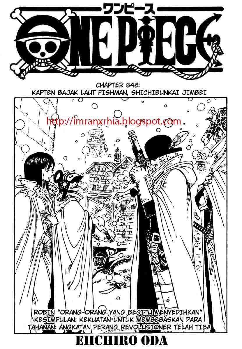 Komik One Piece - Chapter 546