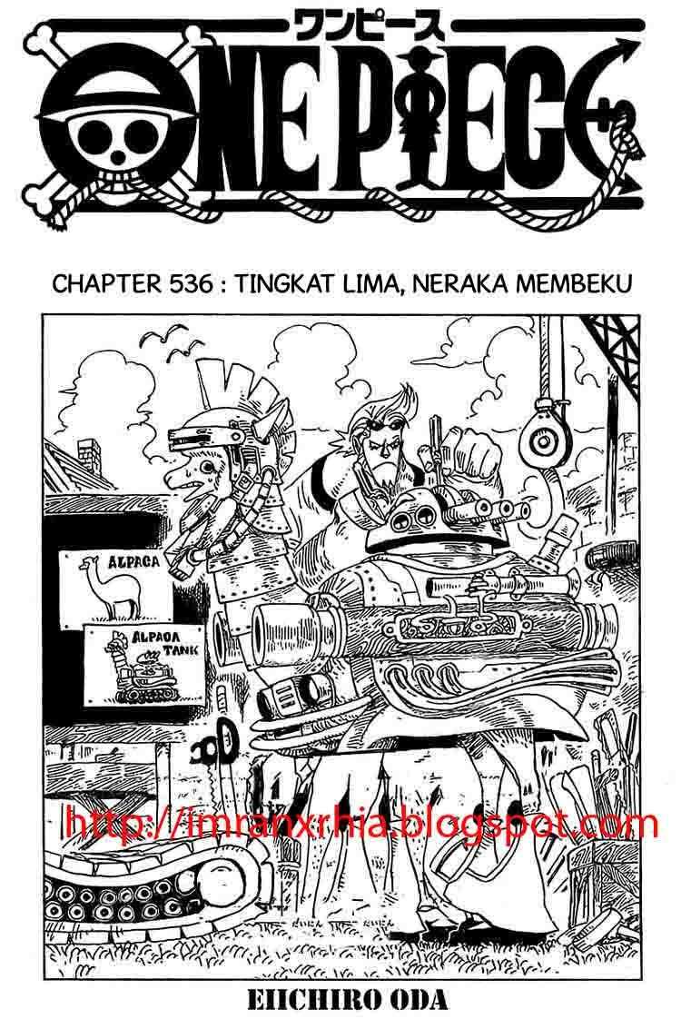 Komik One Piece - Chapter 536