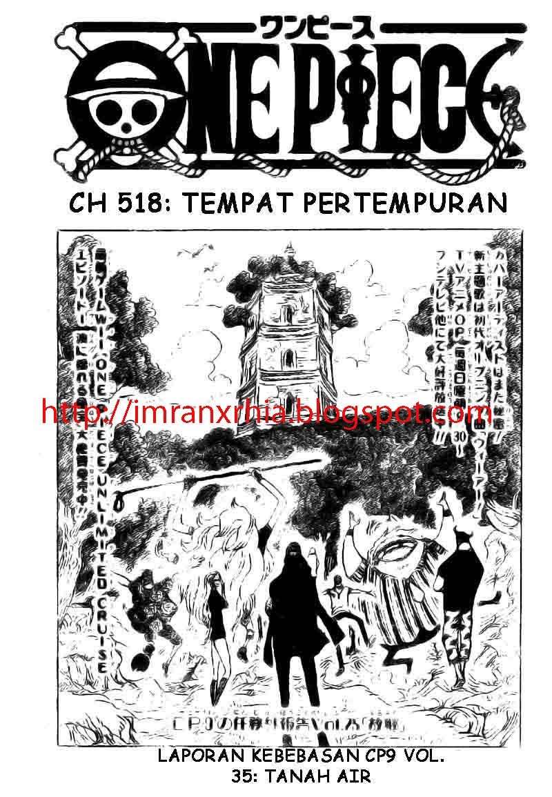Komik One Piece - Chapter 518