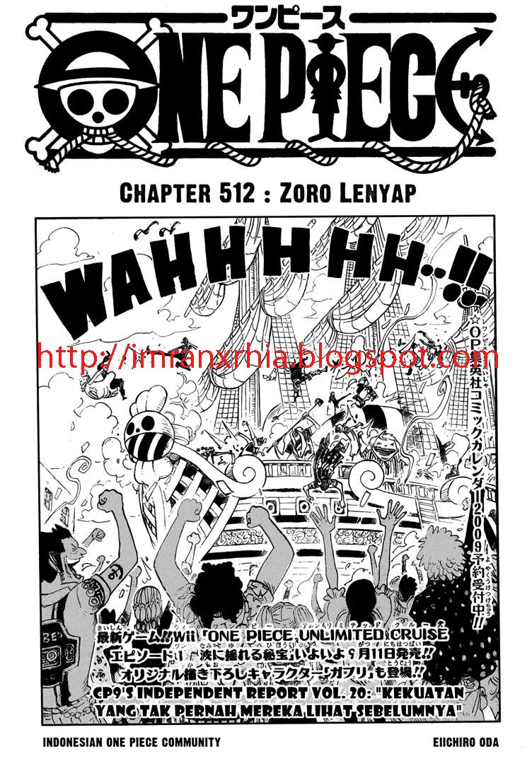 Komik One Piece - Chapter 512