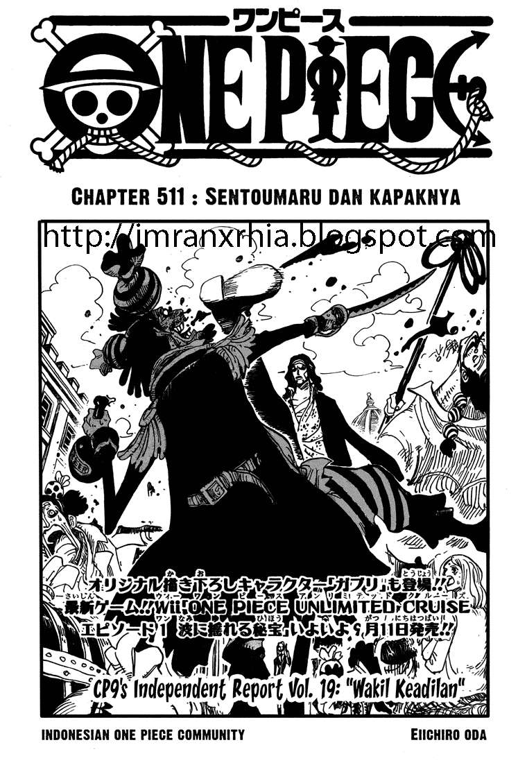 Komik One Piece - Chapter 511