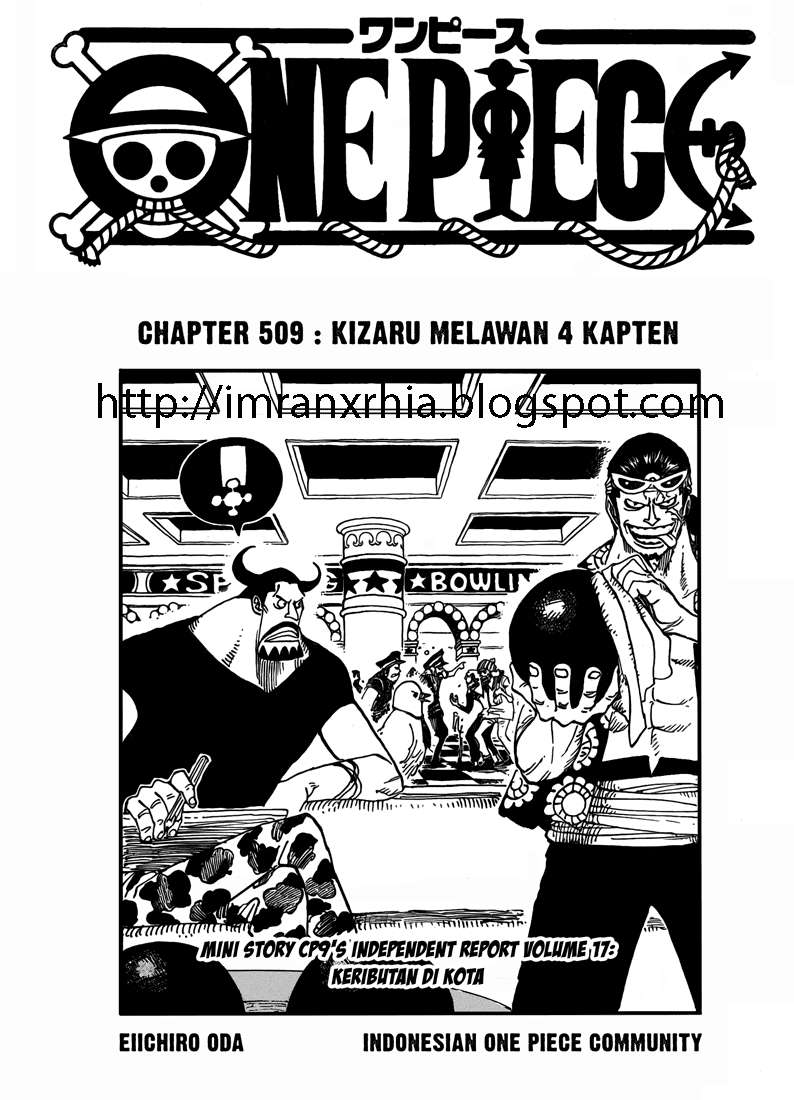 Komik One Piece - Chapter 509
