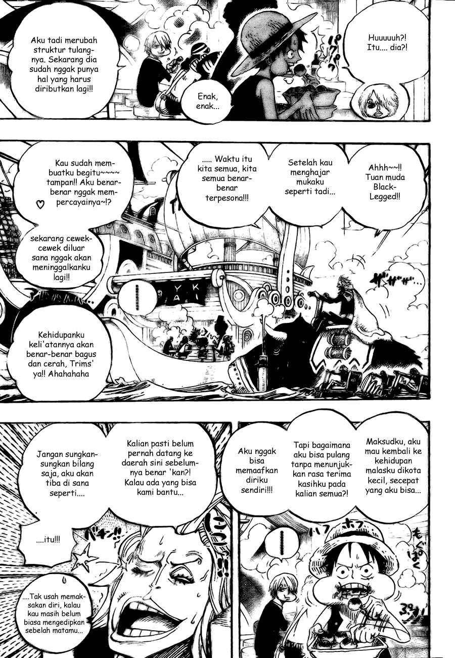 One Piece Chapter 496 Gambar 5