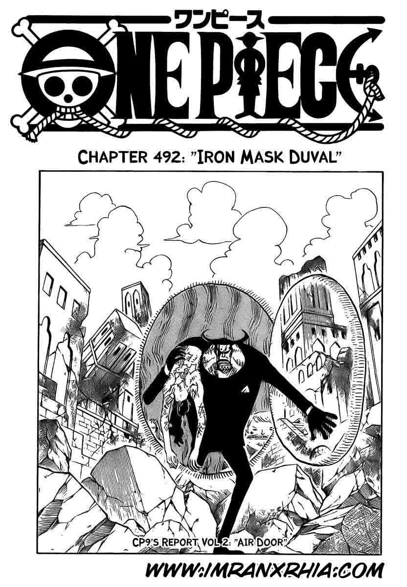 Komik One Piece - Chapter 492