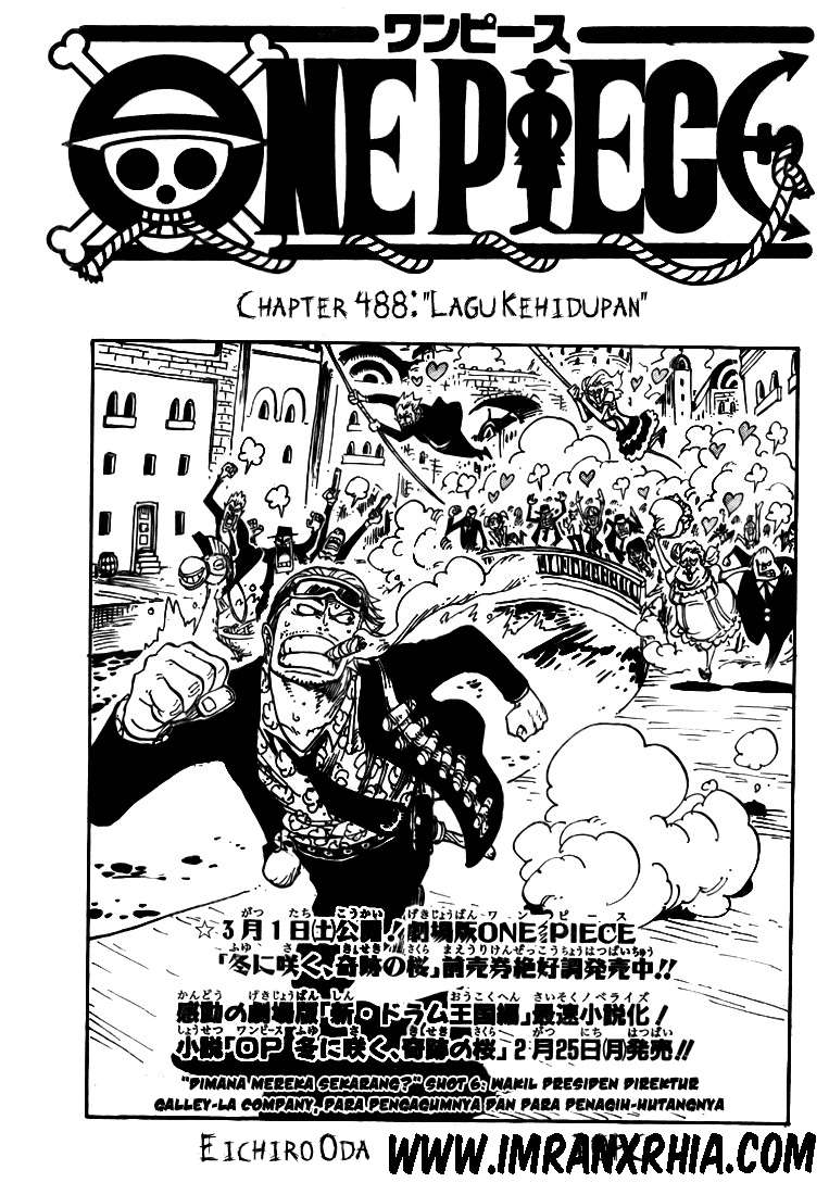 Komik One Piece - Chapter 488