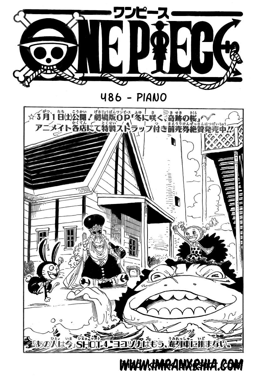 Komik One Piece - Chapter 486