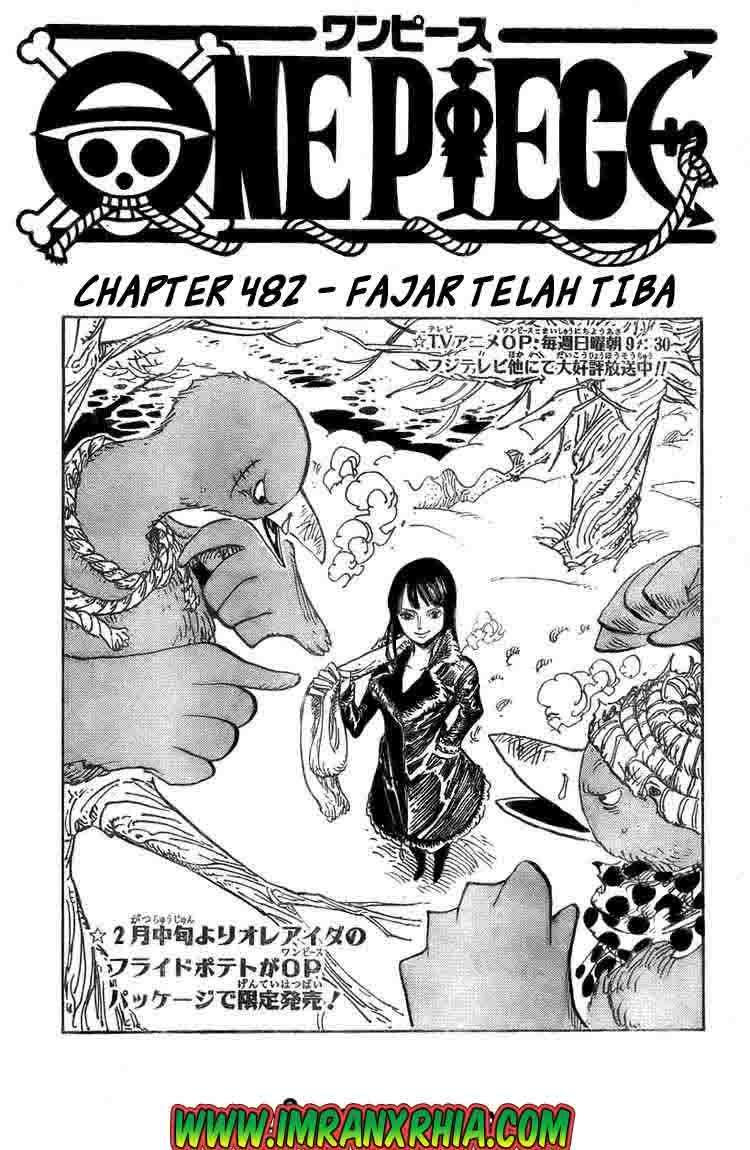Komik One Piece - Chapter 482