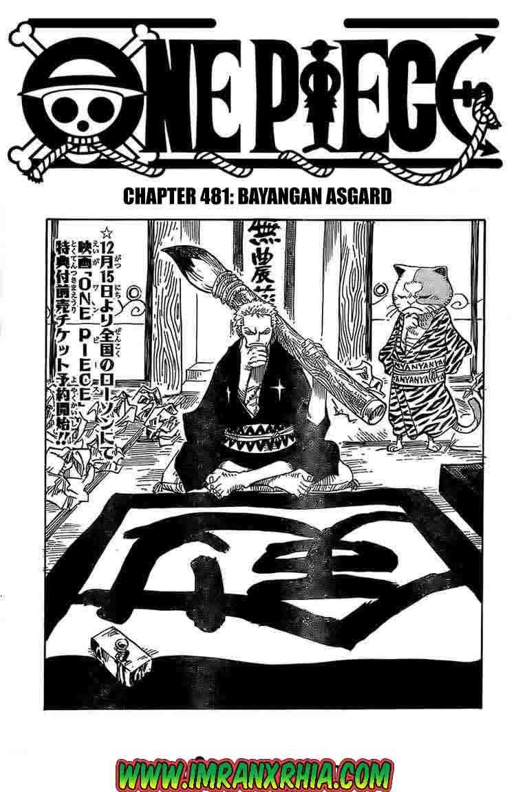 Komik One Piece - Chapter 481
