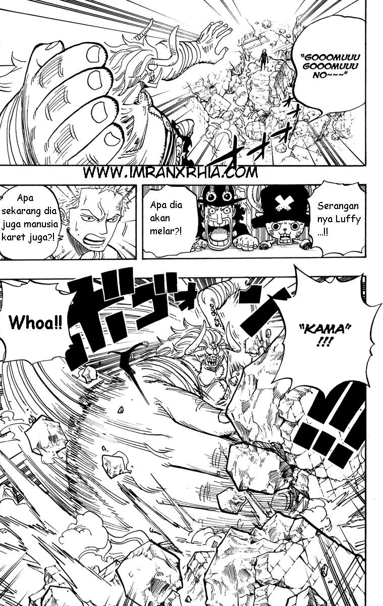 One Piece Chapter 470 Gambar 4