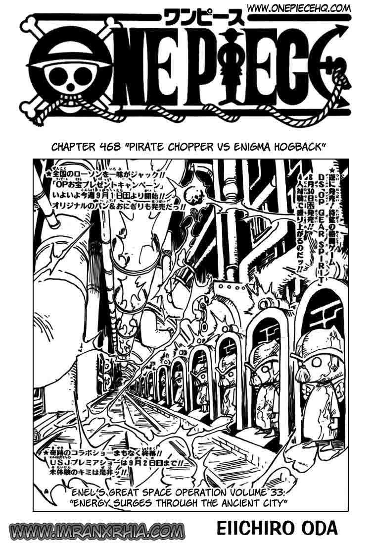 Komik One Piece - Chapter 468