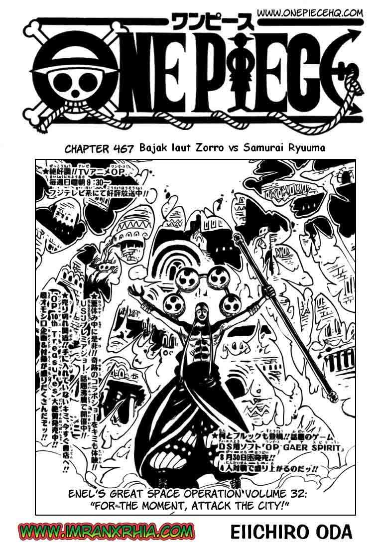 Komik One Piece - Chapter 467