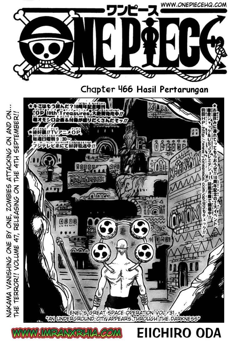 Komik One Piece - Chapter 466