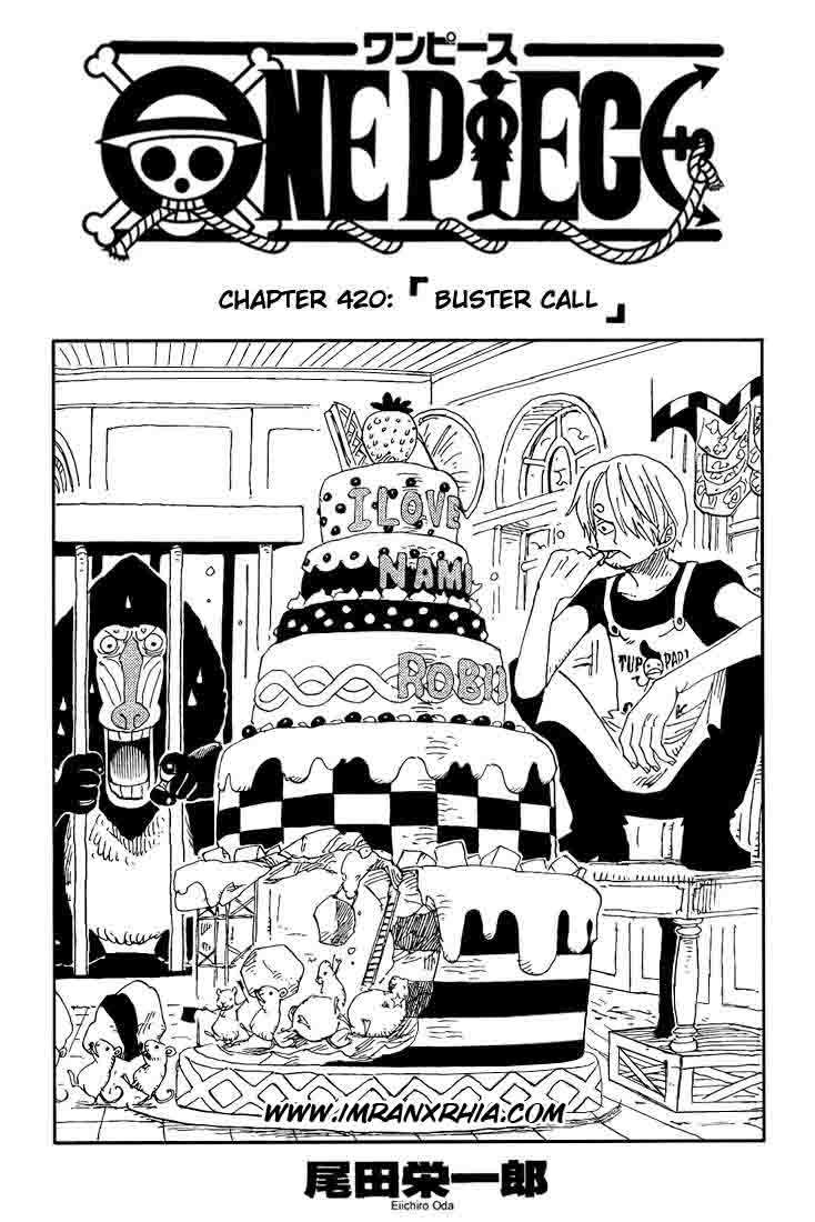 Komik One Piece - Chapter 420