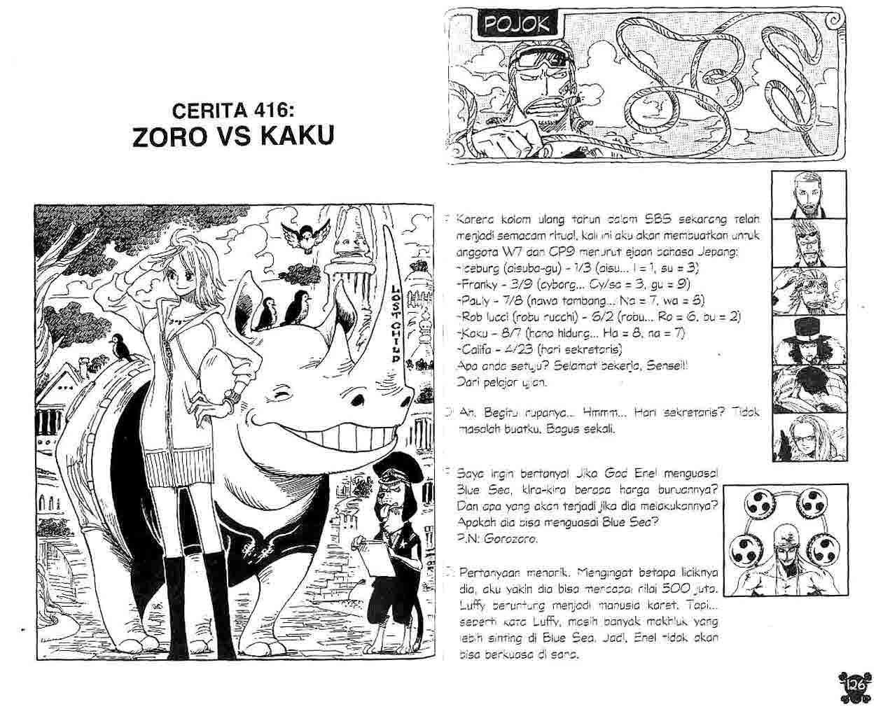 Komik One Piece - Chapter 416