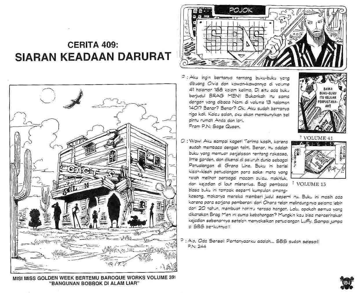 Komik One Piece - Chapter 409