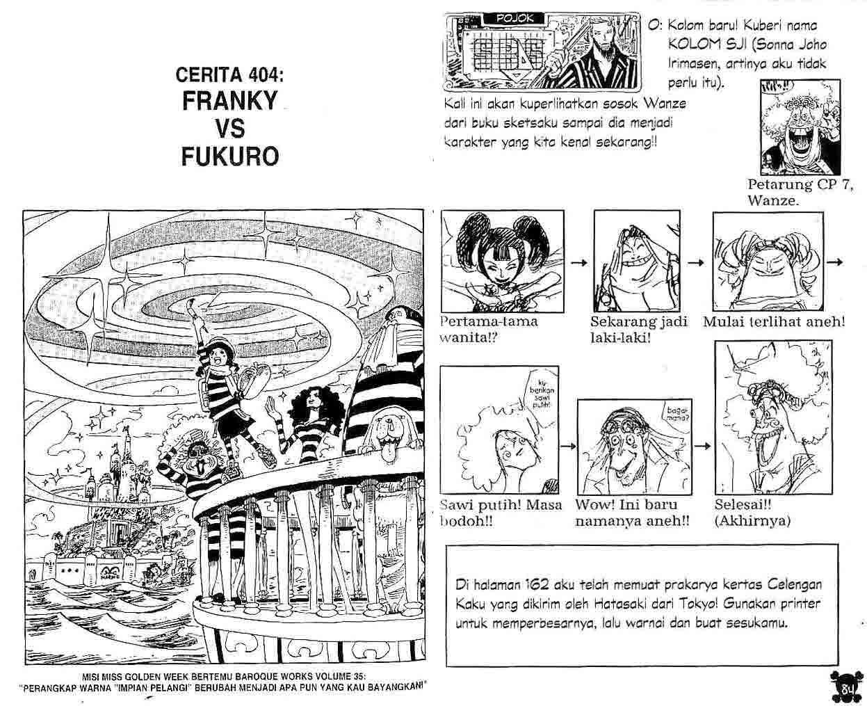 Komik One Piece - Chapter 404