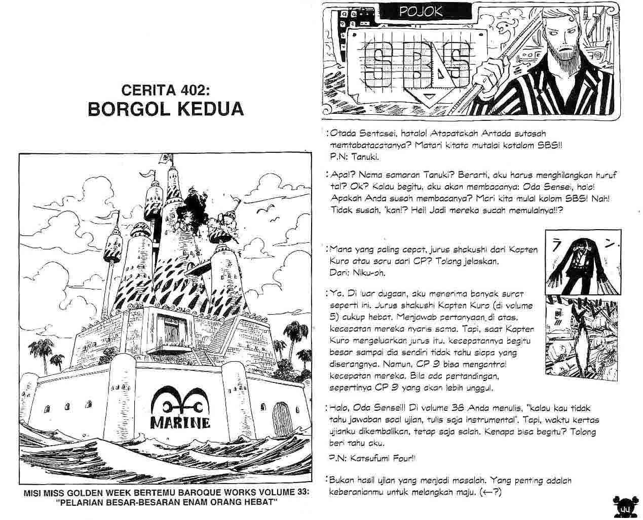 Komik One Piece - Chapter 402