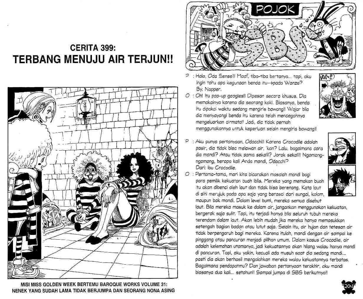 Komik One Piece - Chapter 399