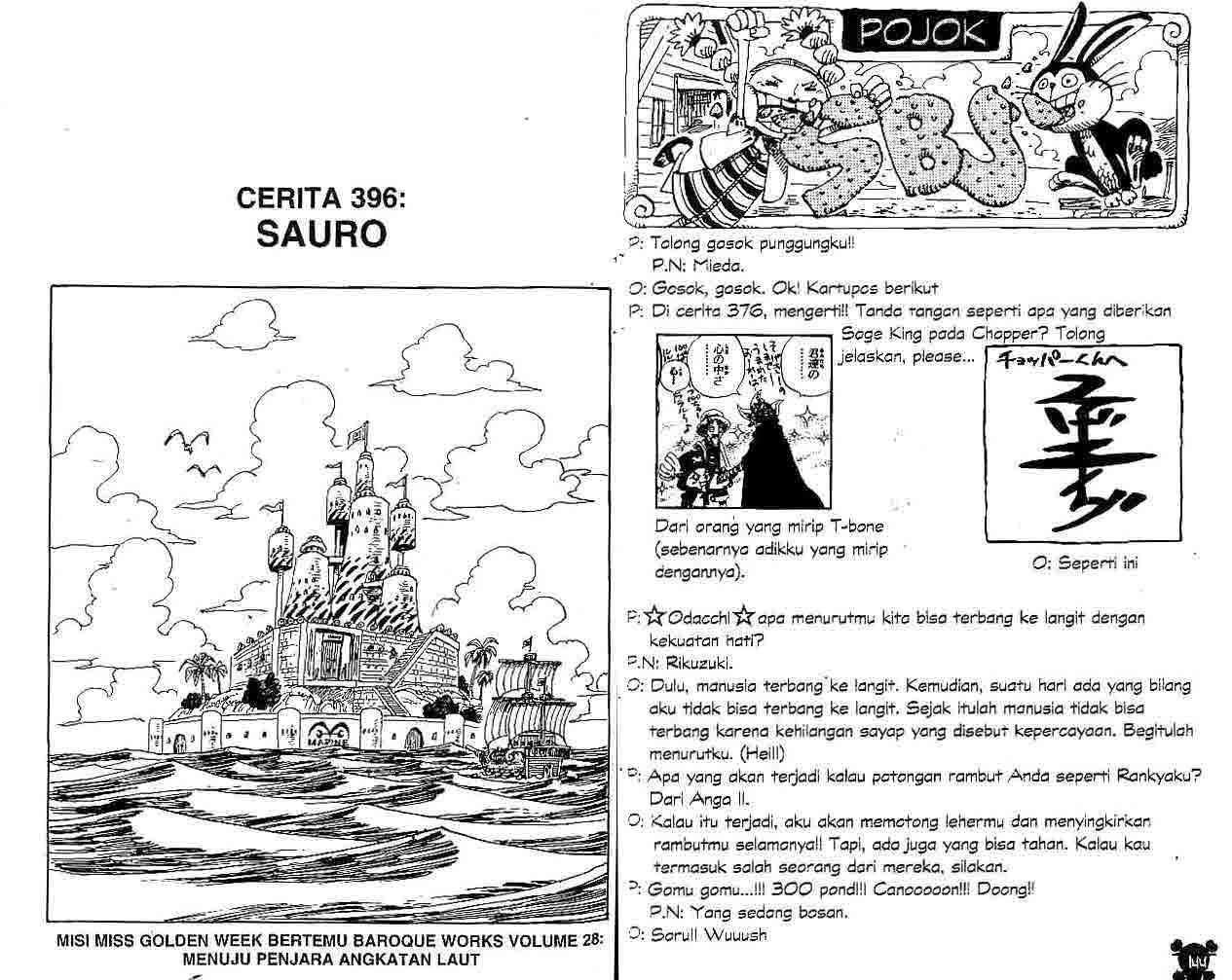 Komik One Piece - Chapter 396