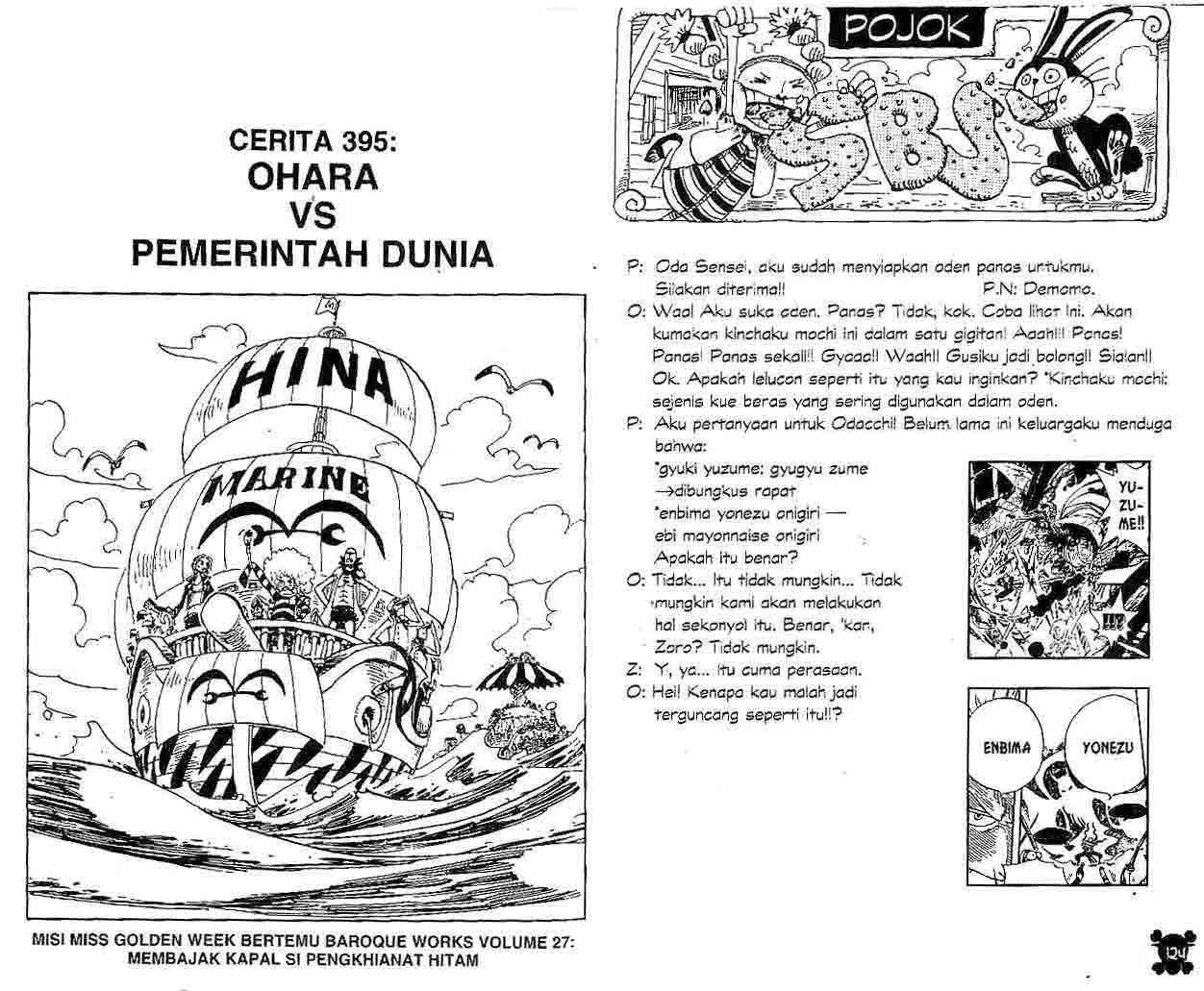 Komik One Piece - Chapter 395