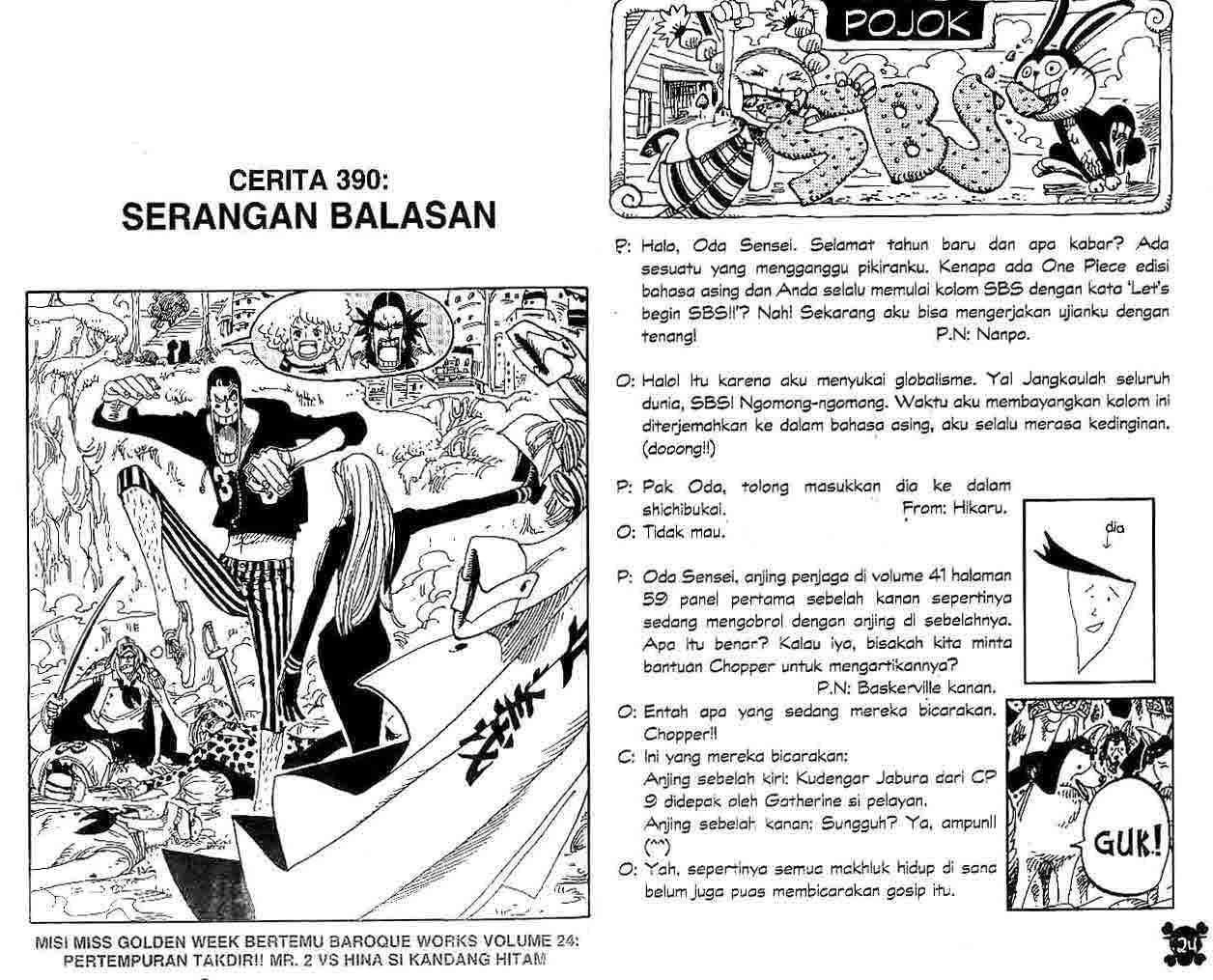 Komik One Piece - Chapter 390