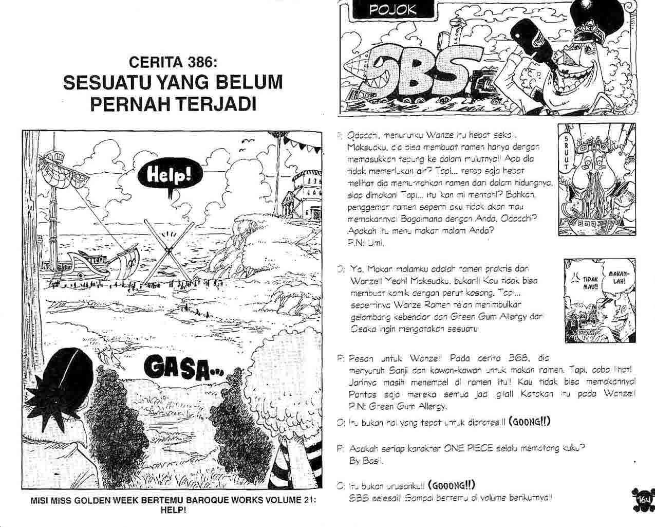 Komik One Piece - Chapter 386