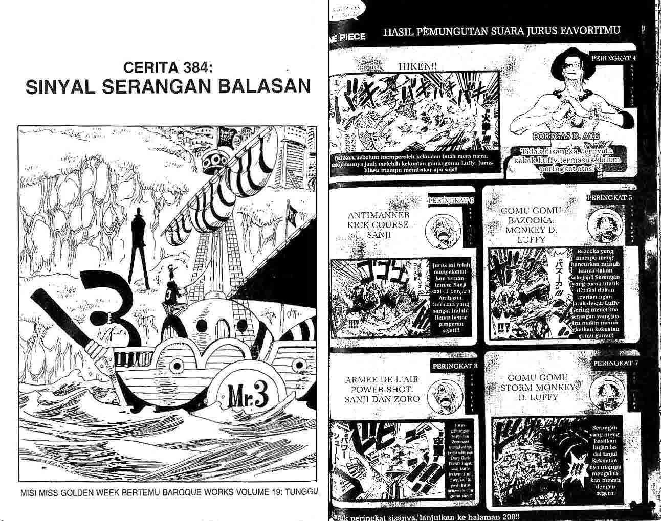 Komik One Piece - Chapter 384