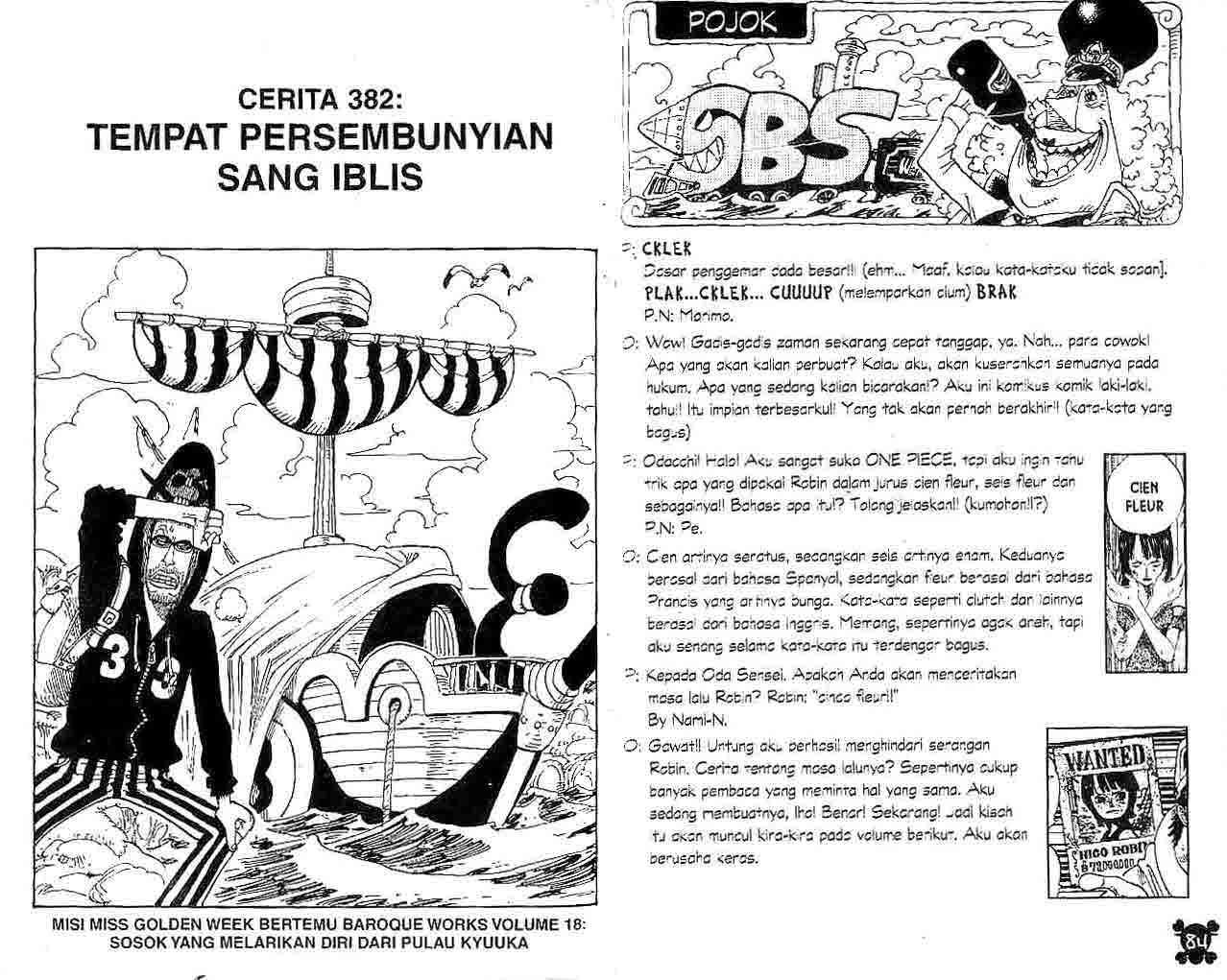 Komik One Piece - Chapter 382