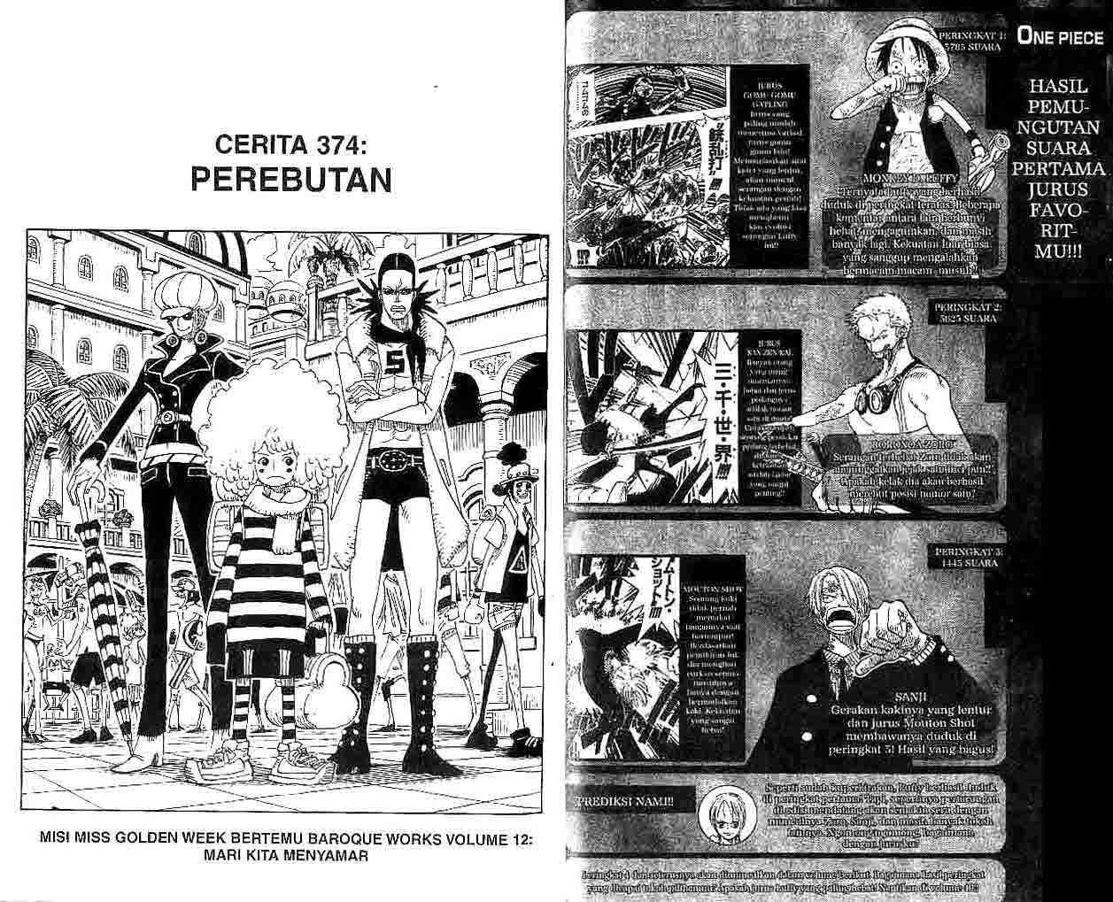 Komik One Piece - Chapter 374