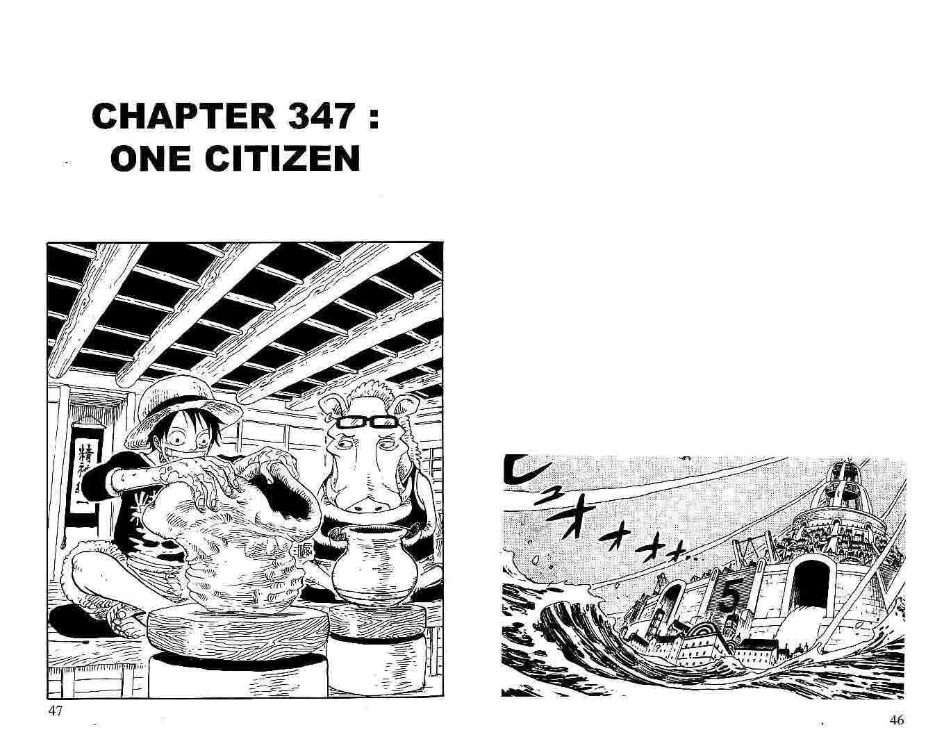 Komik One Piece - Chapter 349