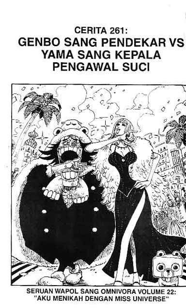 Komik One Piece - Chapter 261