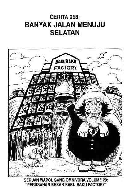 Komik One Piece - Chapter 258