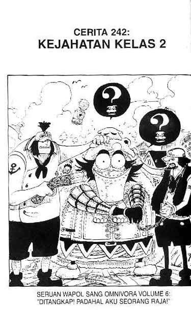 Komik One Piece - Chapter 242