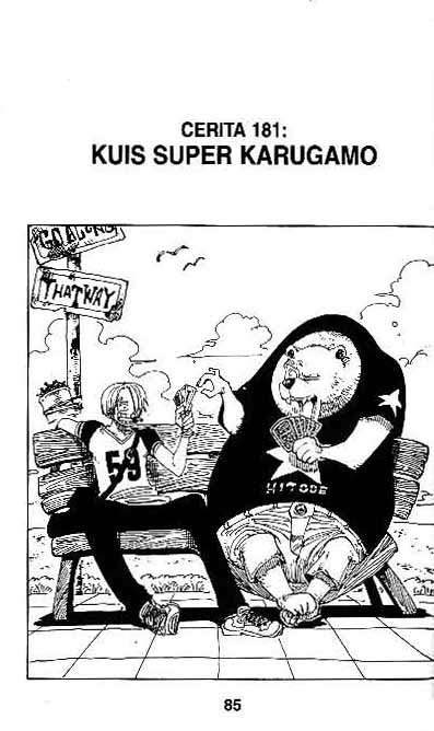 Komik One Piece - Chapter 181