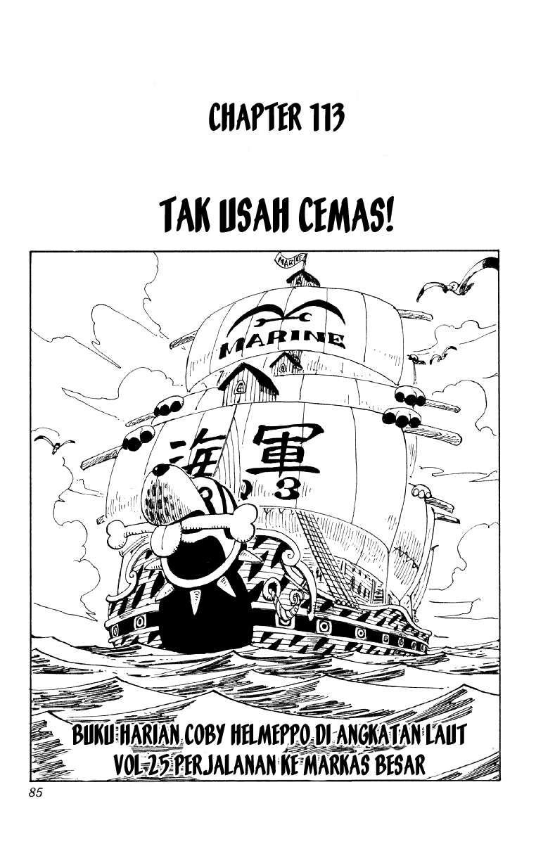 Komik One Piece - Chapter 113