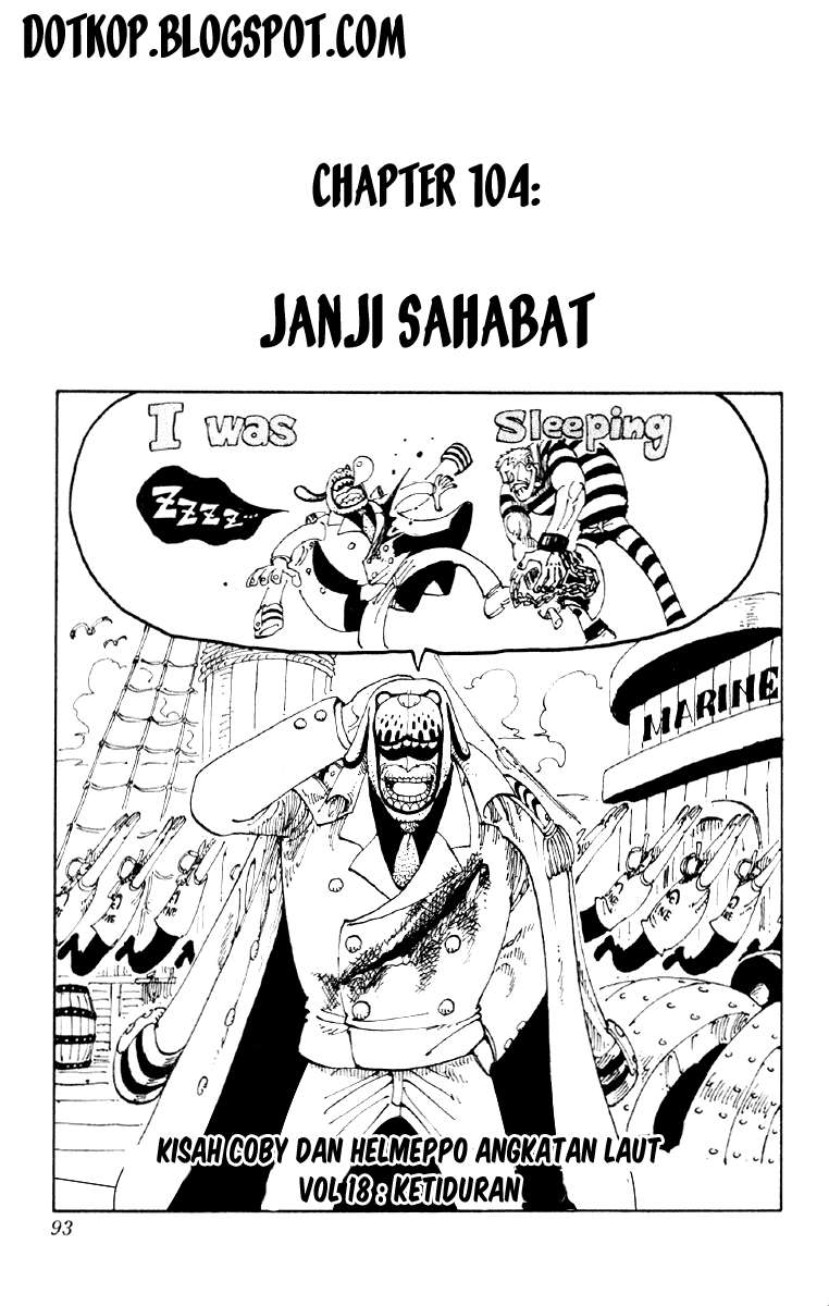 Komik One Piece - Chapter 104