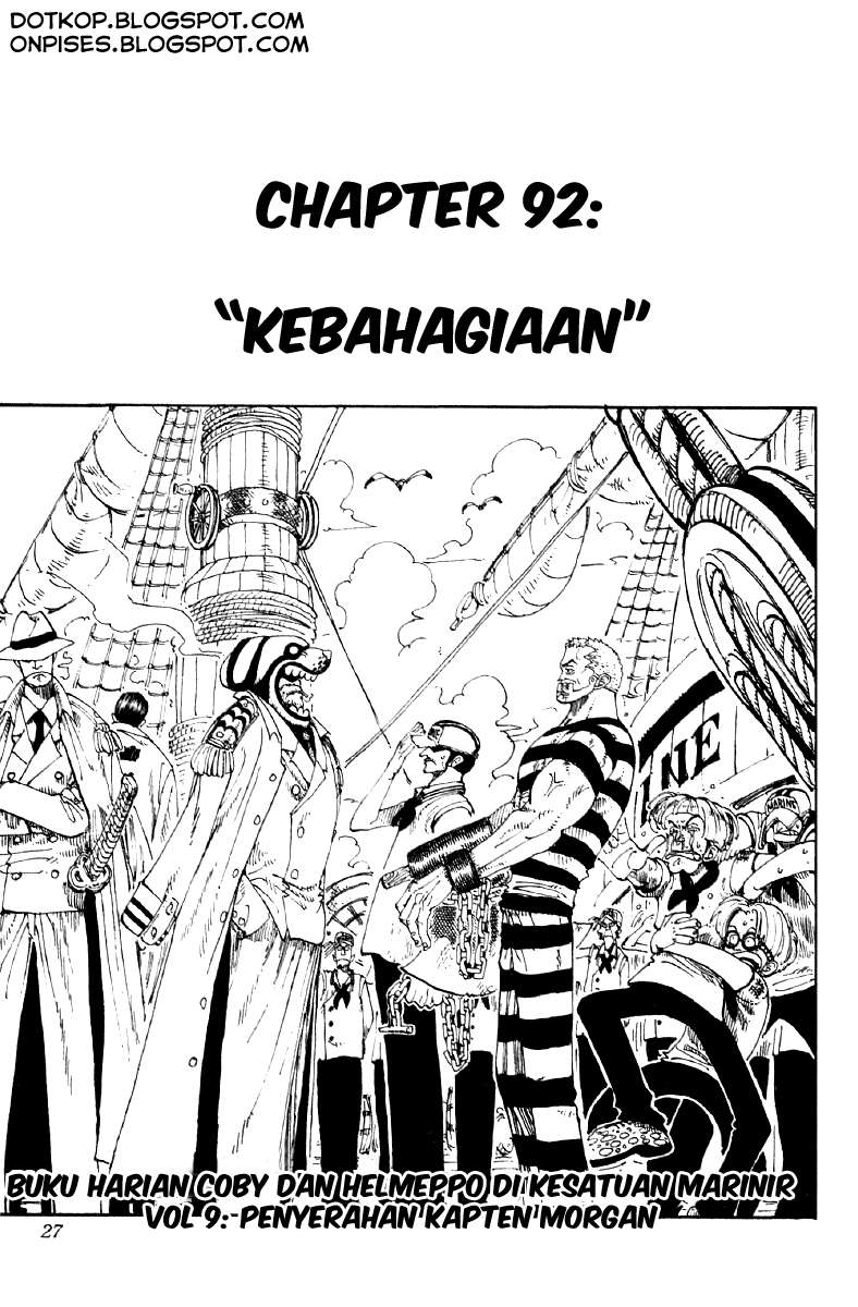 Komik One Piece - Chapter 92