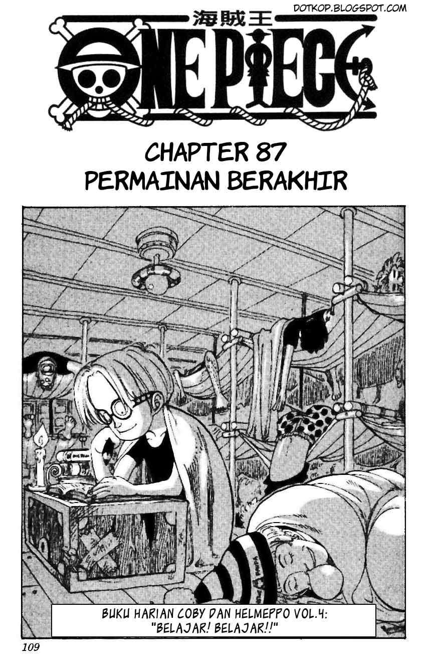 Komik One Piece - Chapter 87