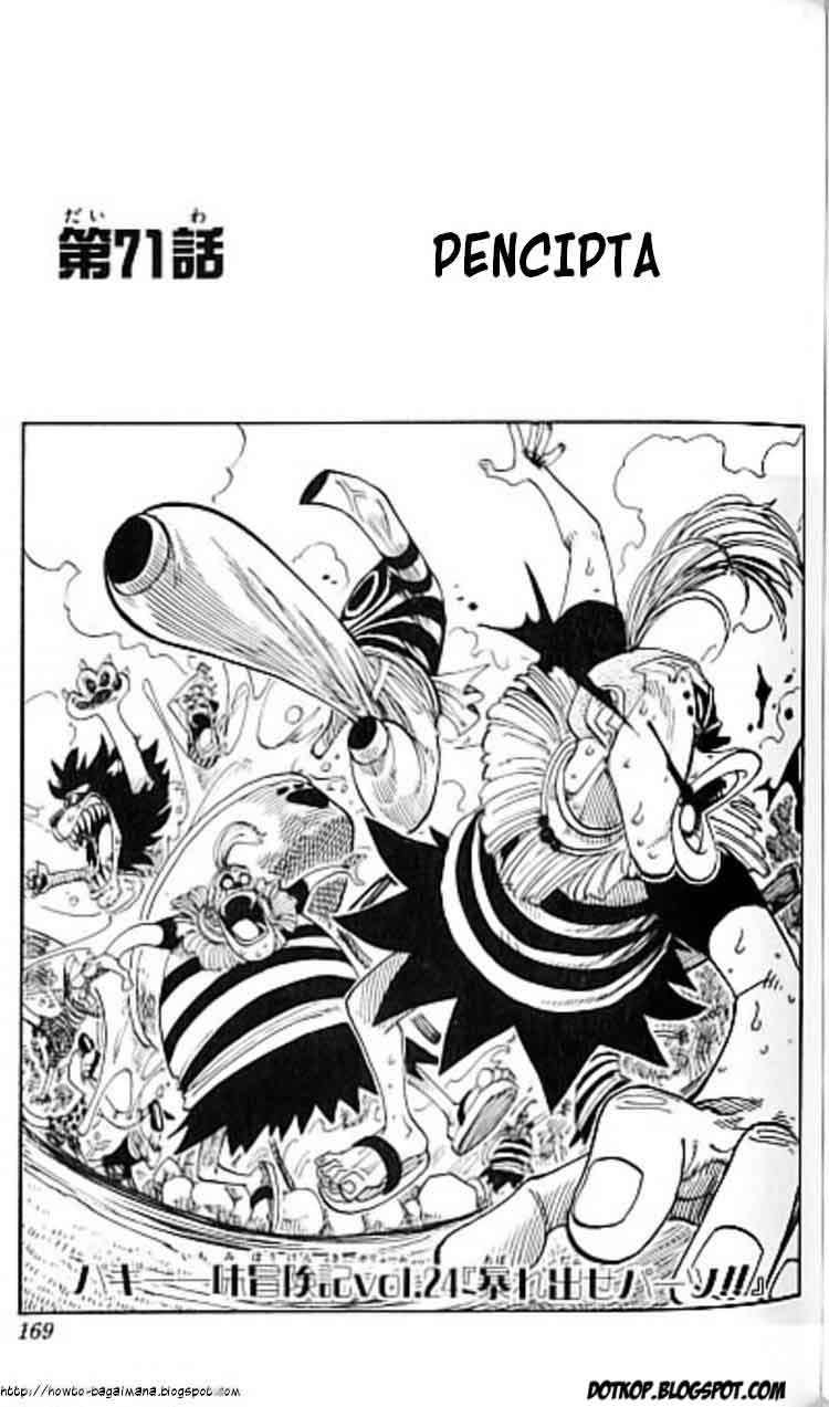 Komik One Piece - Chapter 71