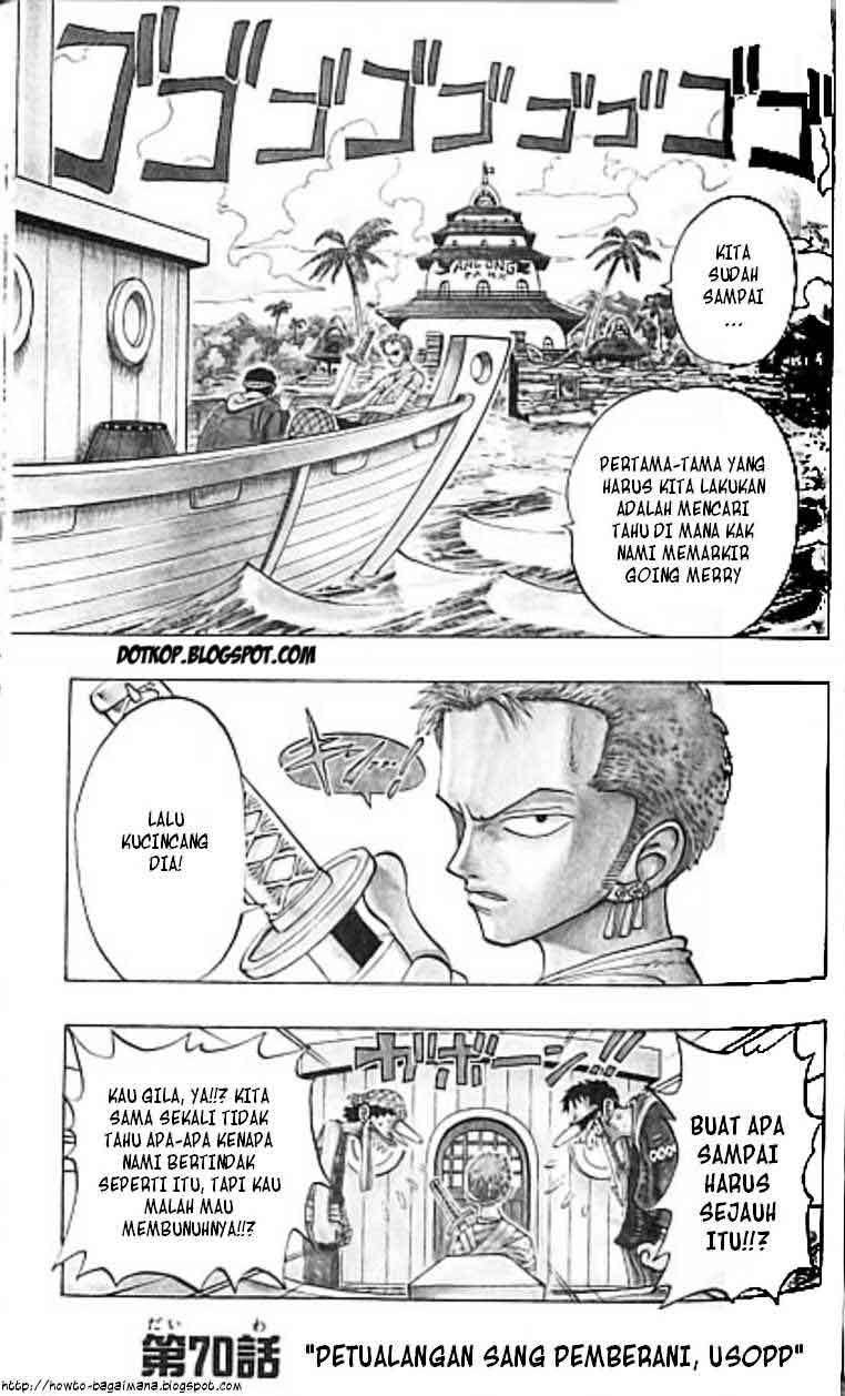 Komik One Piece - Chapter 70