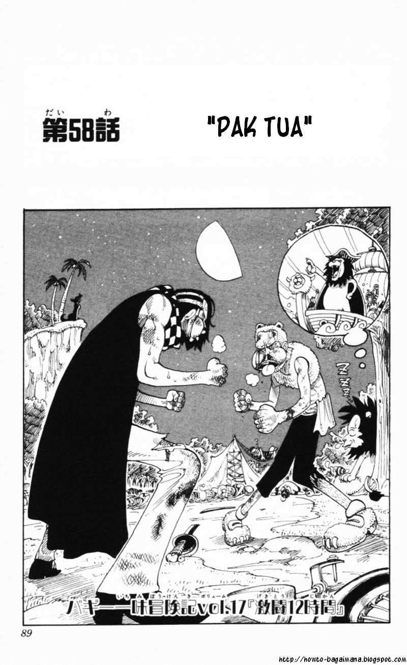Komik One Piece - Chapter 58