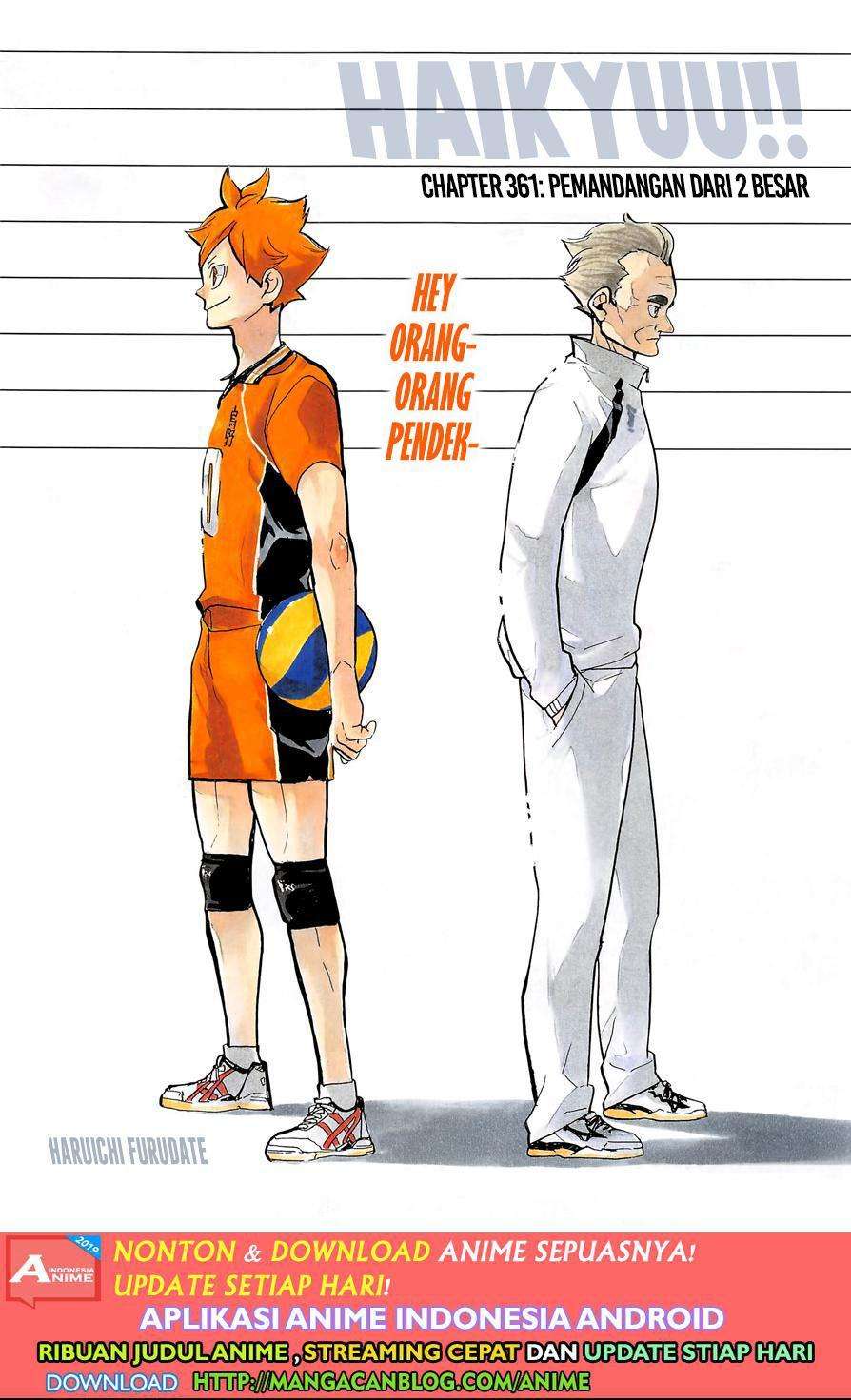 Komik Haikyuu!! - Chapter 361